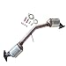 MOTOOS Catalytic Converter with Gaskets Front & Rear Fit For 1999-2006 Subaru Impreza Fit Forester Legacy Outback 2.5L H4
