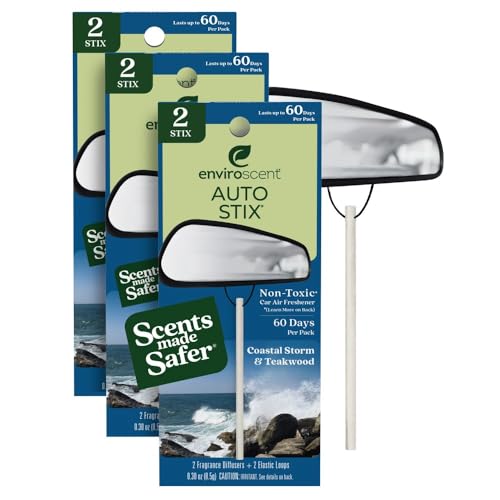 10 Best Natural Car Air Fresheners You’ll Love on the Road 10 Enviroscent Non-Toxic Car Air Freshener (3-Pack)