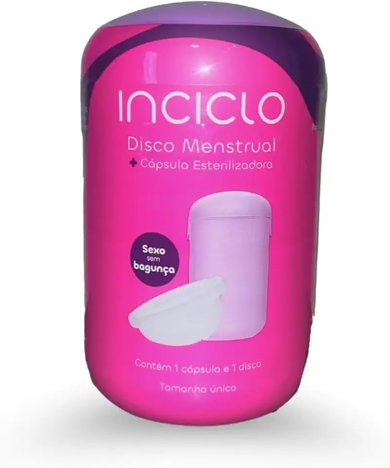 Disco Menstrual Inciclo + Cápsula Esterilizadora Inciclo