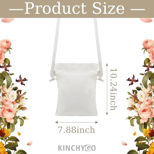 4 bolsas tote de lona sublimadas para DIY miniatura 2