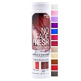 No Fade Fresh Bright Red Hair Color Depositing Conditioner with BondHeal Bond Rebuilder - Maintain &