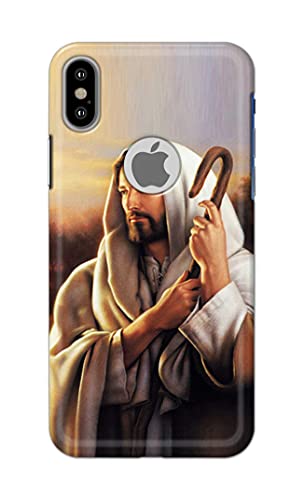 Image of PRINTFIDAA Catholic Image of Jesus Christ from Slovakia Hard Back Cover for Apple iPhone X Logo /iPhone 10 / iPhone Ten /iPhone Xs Logo Back Cover -(P6) KAT1003