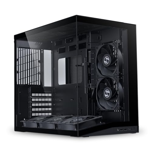 Gabinete Lian Li O11 Dynamic Mini V2 Flow Mid Tower - Negro miniatura 5