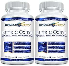 Amazon Research Verified Nitric Oxide With L Arginine And L