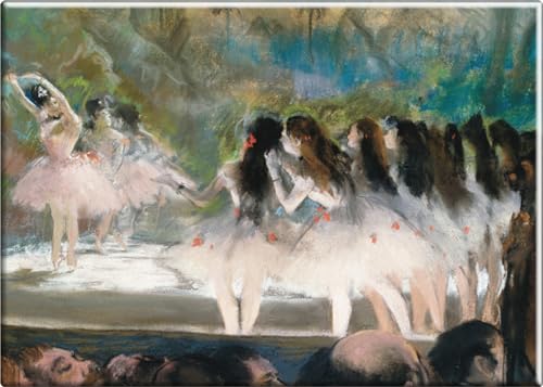 Square Deal Recordings & Supplies Compact Mirror - Edgar Degas' Ballet at the Paris Opera Reproduction - 3.5" x 2.5"