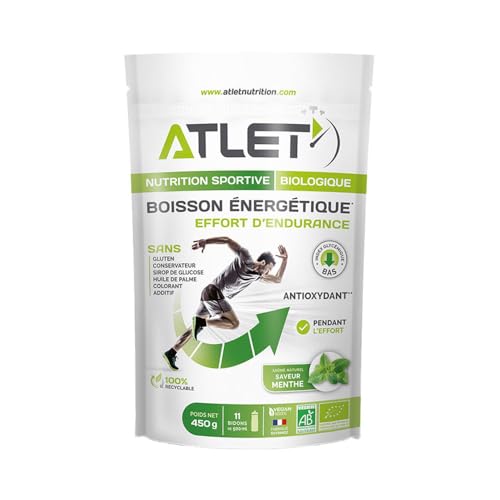 Boisson Energétique Menthe ATLET contre la fatigue musculaire