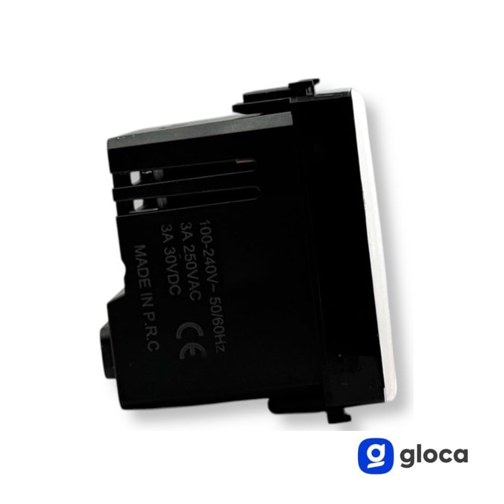 gloca Cronotermostato Smart WiFi Da Incasso 230V Display Touch Compatibile Matix Con App Tuya