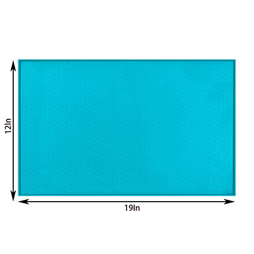 image for Hubulk Dog Cat Food Feeding Mat L (19