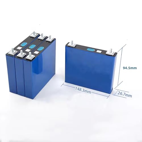 Image of EVE LiFePO4 Cell 3.2V 32Ah Grade A Deep Cycle Battery Lithium Iron Phosphate Rechargeable Battery Max.Continous Discharge 32A /1C,Included Screws and Bus Bars