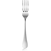 Artaste Rain Matte Salad Fork, 12-Piece | 18/10 Stainless Steel