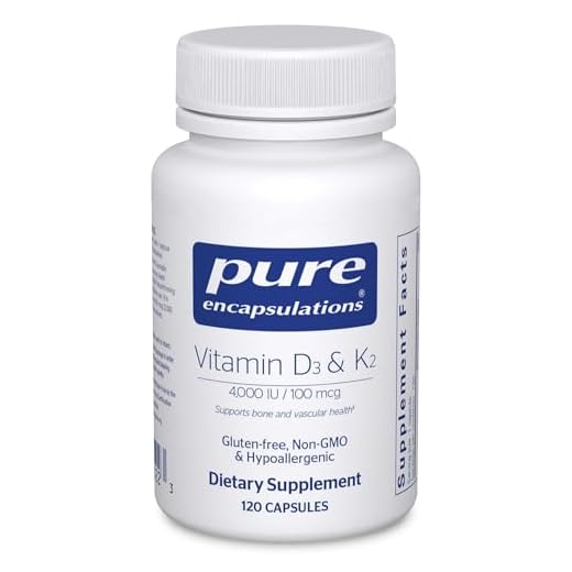 Vitamin D3 & K2 Capsules for Bone Health