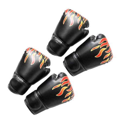 Guantes de boxeo transpirables de 6oz con espuma EVA para kickboxing junior seguro 1
