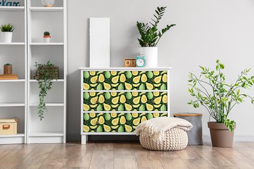 Vinilo Decorativo Autoadhesivo Lavable Wallfluent de Aguacate Mate para Armarios 3