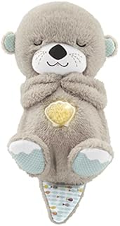 Fisher-Price, Wydra Usypianka-Przytulanka Oddychający Uspokajacz, Pluszowy Dźwiękowy Usypiacz Dla Niemowląt FXC66