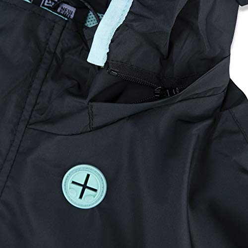 JAQUETA CORTA VENTO (WINDBREAKER) CHICAGO BULLS NBA PRETO NEW ERA