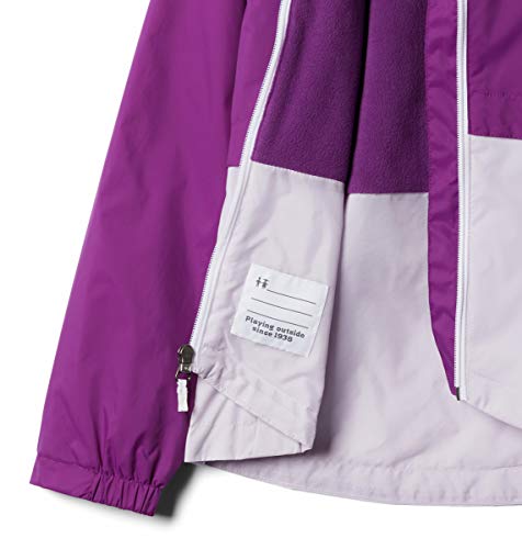 Image of Columbia Girl'S Rain-Zilla Jacket, Waterproof, Fleece Lined