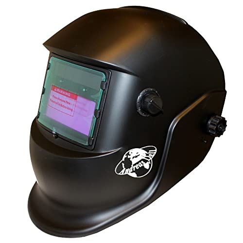 Preisvergleich Produktbild Andreas Dell Automatik Solar Schweißhelm ADF DX-600S Schwarz Schweisshelm Schweißschirm Schweißschild Helm
