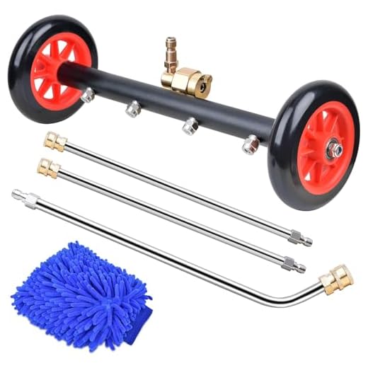 EVEAGE 2-in-1 Undercarriage Cleaner Attachment