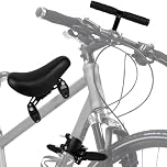 HOVCEH Kids Bike Seat with Handlebar, Front Mounted Bicycle Seats for Children for Children 2-5 Years (Up to 40 kg), Adjustable Bike Child Seat for All Mountain Bikes Child Seat