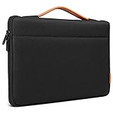 Protección perfecta: capa de tela resistente en el exterior, forro de franela suave para evitar arañazos en su dispositivo. Materiales duraderos para proteger mejor sus Laptop / Netbooks.