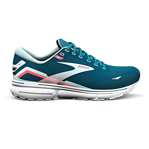 Brooks Women's Ghost 15 Neutral Running Shoe - Legion Blue/Blue/Bittersweet - 8.5 Medium #TOP2