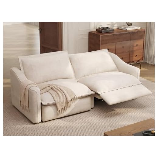Oversized Electric Reclining Sofa with USB