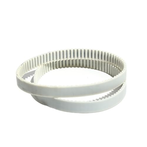 1�� HTD5M �^�C�~���O�x���g 15/20/25/30mm�� �z���C�g PU �g�����X�~�b�V�����v�[���[�x���g 545/550/560/570/580/595mm �����x���g(5M-550,20mm)