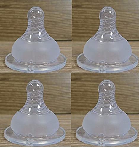 Ganpati Enterprises Baby Bottle Nipple Nipple/Teat for Baby Steel Feeding Milk Bottles/Wide Neck Bottle Nipple (Pack of 4)-picture-18