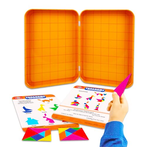 Bendon TANGRAM PLAY SET 14 Pc Magnetic Tangram Puzzle Set thumb #1