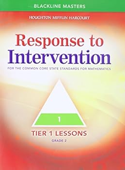 Paperback Response to Intervention Tier 1 Blackline Master Grade 2 (Math Expressions) Book