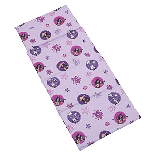 Disney Raya & The Last Dragon Mythic Pop With Ongis Lavender, Purple, & Magenta Flowers Preschool Nap Pad Sheet, Lavender, Purple, Magenta, Tan #TOP15