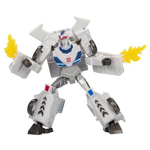 Transformers EarthSpark Deluxe Class Prowl 5-Inch Robot Action Figure, Converts in 12 Steps, Interactive Toys for Boys for Girls Age 6 and Up - image 1