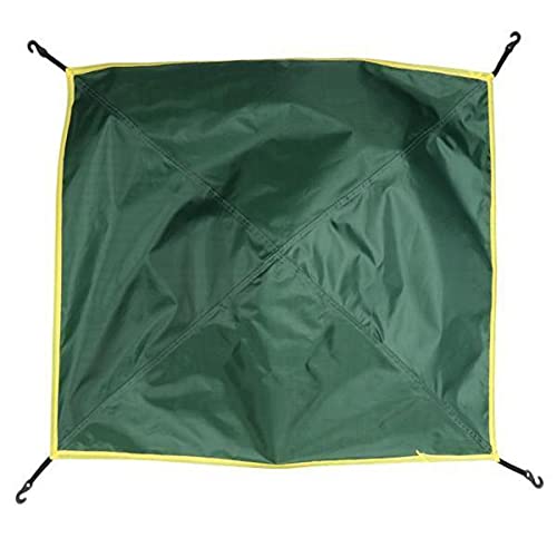 Enakshi (LABEL) Creations 2xOutdoor Camping Rainfly Tent Tarp Tent Protection Accessory Army Green-image-30
