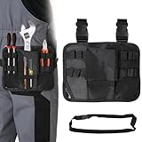【Matériau durable de qualité professionnelle】 Conçue pour les besoins quotidiens, cette ceinture porte-outils est fabriquée en tissu Oxford 600D, un matériau robuste, durable, indéchirable et imperméable. Ses coutures renforcées supportent le poids des outils métalliques, et ses boucles et mécanismes de réglage sont résistants. C'est un choix fiable pour les utilisateurs exigeants qui ont besoin d'outils performants et fonctionnels sur le long terme, même dans des environnements de travail difficiles.