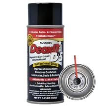 CAIG Laboratories DeoxIT DN5S-6N Spray, More Than A Contact Cleaner, 163g, Low-Med-High Valve, Nonflammable/Non-Drip, Pack of 1
