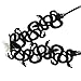 Love Sweety Women Snake Choker Halloween Gothic Necklace Black (Necklace Snake)