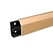 Produktbild Kabelkanal-Abschlussleiste Sockelleiste Fußbodenleiste aus Kunststoff in Eiche 2500 x 50 x 20 mm