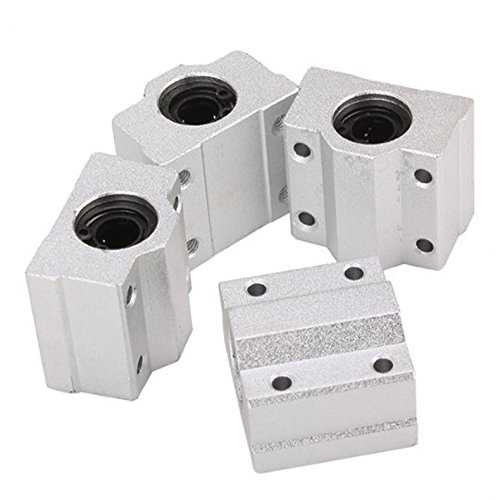 Pack Of 4Pcs Sc10Uu Linear Motion Ball Bearing Cnc Slide Bushing Scs10Uu #TOP2