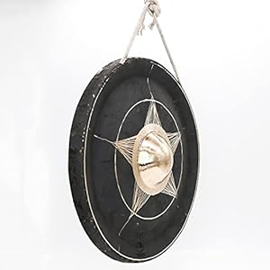 Handgemaakte Bronze Gong Bao Gong Chinese Gongs, traditionele percussie-muziekinstrument met hamer, cadeau voor yogo…