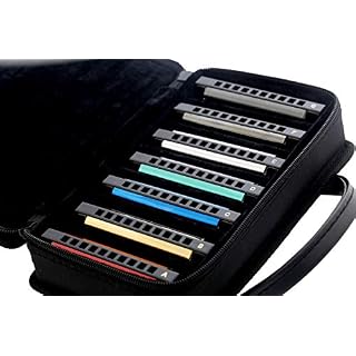 East top Paquet de 7 Harmonicas Blues Diatonique 10 trous Ensemble professionnel avec 7 touches emballées, A, B, C, D, E… - Les Beatles, Paul McCartney, John Lennon, RIngo Starr, George Harrison East top Paquet de 7 Harmonicas Blues Diatonique 10 trous Ensemble professionnel avec 7 touches emballées, A, B, C, D, E… – Image 5
