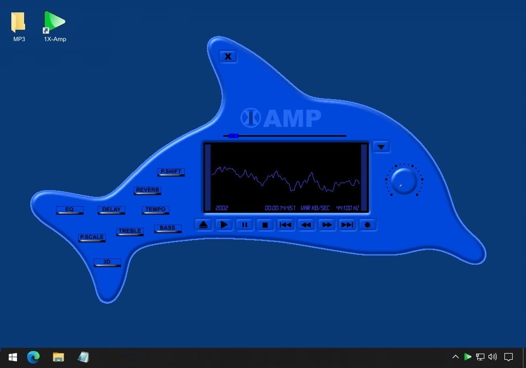 1X-AMP - Audioplayer (2026er Version) MP3 Player Software, Virtuelle Hifianlage, Jukebox und Audio Player Windows