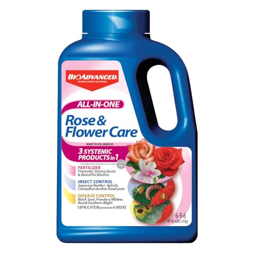 BioAdvanced All-In-One Rose and Flower Care Fertilizer,...