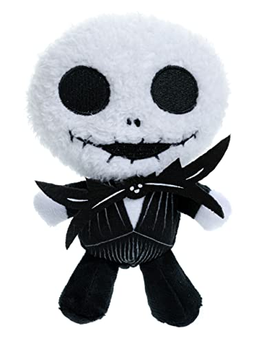 Kids Preferred Disney Cuteeze Nightmare Before Christmas Jack Skellington Stuffed Animal Plush Toy - for Babies and Toddlers, Multicolor,6 inches