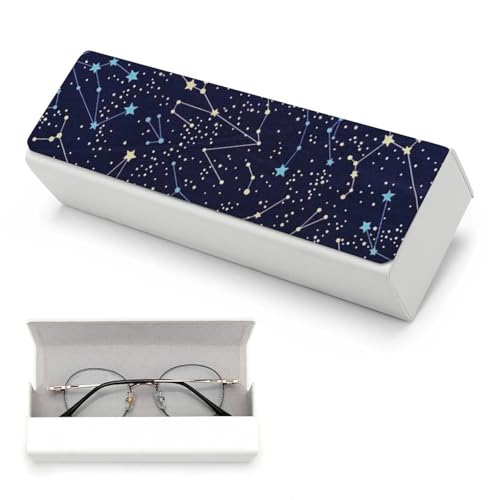 Étui à lunettes phosphorescent constellations de minuit style unique - 5