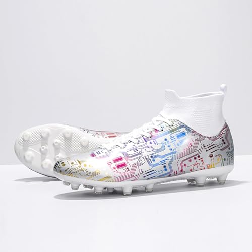 Unisex-Adult Soccer Shoes for Outdoor Mens Training Turf Football Cleats Womens Lightweight Indoor Sneaker3