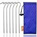 TiTo Titanium Shepherd's Hook Tent Stakes Tent pegs Nail pegs Dia 3.0mm and Length 165mm only 6.1G.(Pack of 6) (Silver)