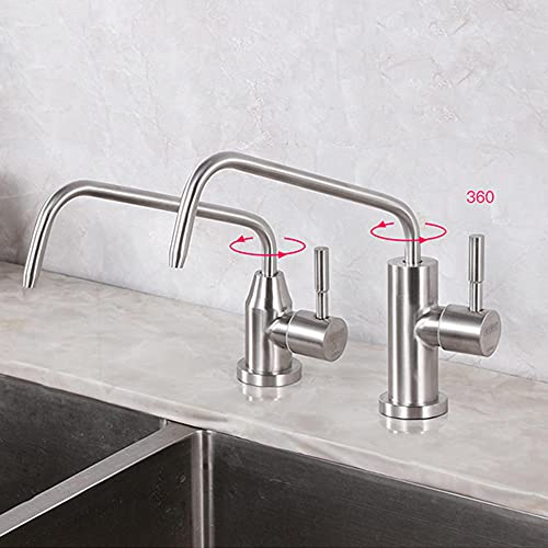 Miniatura 4 de Grifo Cocina Grifo Osmosis Cepillado Grifo Giratorio 360 Cocina Filtro Grifo Para Filtro De Agua Potable Ro Grifo De Agua Potable Filtro Grifo Cocina-B