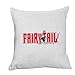 Etruke Anime Fairy Tail Erza Scarlet Gray - Cojín de Almohada para sofá, Doble Cara