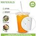 Stock Your Home 16 oz Premium Commercially Compostable Cold Cups (50 Pack), Eco Party Cup, Environmentally Friendly Disposable Sustainable for Water, Wine, Beer Sample 3