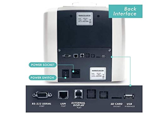 BCS-160 Contadora de Cédulas Soma Mix Add Lotes Faceia Orienta Bivolt